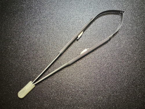 Photo of Snowden-Pencer 32-0476 Diamond-Jaw Castroviejo Needle Holder, STR, 9" Photo of Snowden-Pencer 32-0476 Diamond-Jaw Castroviejo Needle Holder, STR, 9"