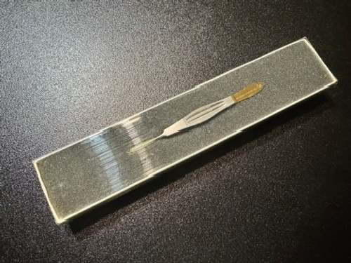 Box photo of Snowden-Pencer 32-5507 Micro Diamond-Jaw Castroviejo Forceps (New)