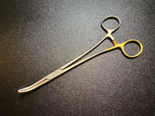 Photo of V. Mueller GL3122-001 Glenner Uterine Forceps, CVD Left, 8.25" Photo of V. Mueller GL3122-001 Glenner Uterine Forceps, CVD Left, 8.25"