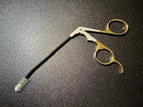 Photo of Snowden-Pencer 88-5000 Daniel EndoForehead Hook Scissors, Down CVD (New)