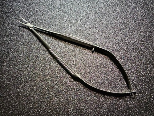 Handle photo of Snowden-Pencer 88-6525 Micro Diamond-Points Needle Holder, CVD, 5"