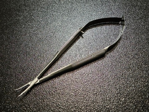 Photo of Snowden-Pencer 88-6525 Micro Diamond-Points Needle Holder, CVD, 5"