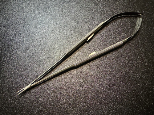 Photo of Snowden-Pencer 32-5476 Micro Diamond-Jaw Castroviejo Needle Holder, STR, 9" Photo of Snowden-Pencer 32-5476 Micro Diamond-Jaw Castroviejo Needle Holder, STR, 9"