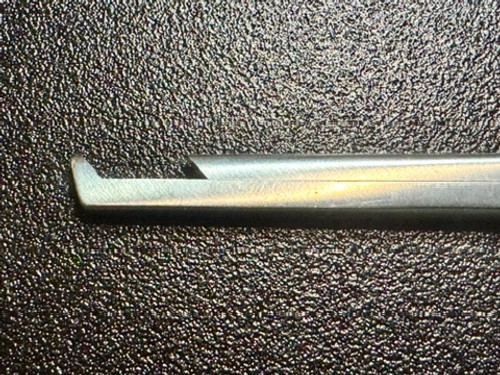 Jaw photo of V. Mueller NL4261-84 Chroma-Line Kerrison Rongeur, 40° Up, 4mm, 8"