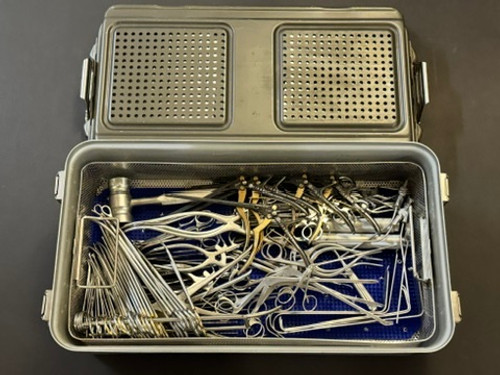 Photo of Aesculap Full Laminectomy Surgical Instrument Set Photo of Aesculap Full Laminectomy Surgical Instrument Set