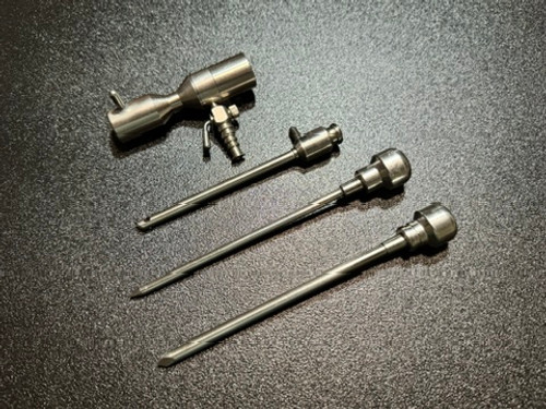 Photo of Smith & Nephew 4188 Rotatable Operative Cannula Set for 4mm Arthroscopes