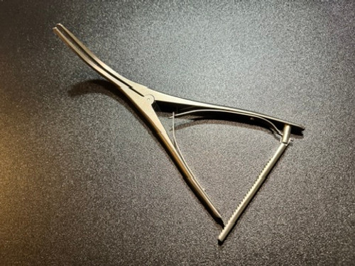 Handle photo of Tiemann 080-1805 Inge Lamina Spreader, Smooth, 11"