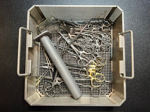 Basket photo of V. Mueller Peripheral Vascular Instrument Set