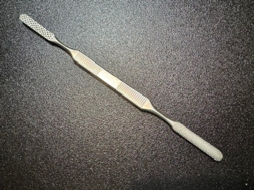 Back photo of KMedic KM46-655 Fomon Rasp, Double Ended and 4-Sided