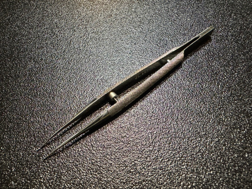 Photo of Storz E3193 Girard Corneoscleral Forceps, Left, 0.12mm Photo of Storz E3193 Girard Corneoscleral Forceps, Left, 0.12mm