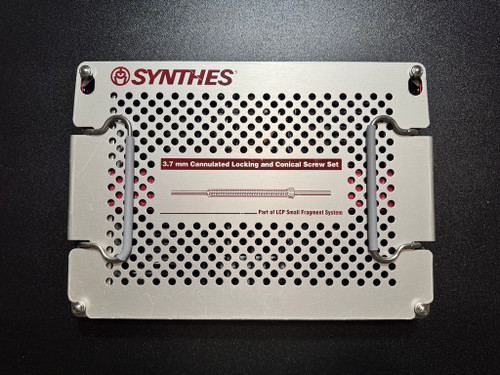 Case photo of Synthes 01.240.016 3.7mm Cannulated Locking and Conical Screw Set