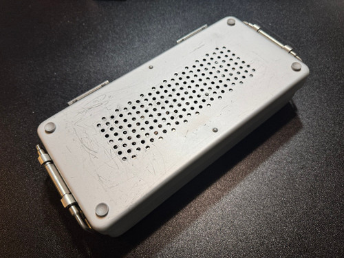 Photo of Aesculap JK188 Mini-Size Sterilization Container 12.25" X 5.5" X 2.75"