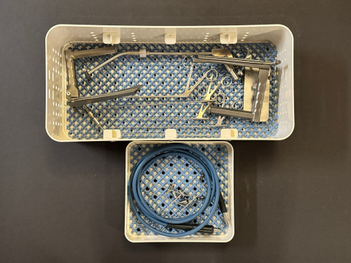 Open photo of Medtronic 3717023 Anterior Commissure Laryngoscope & Instrument Set