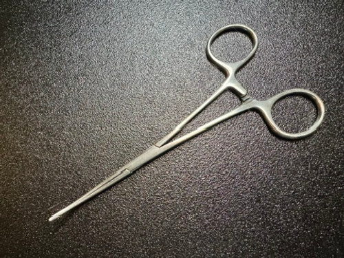 Photo of Jarit 105-164 Petit-Point Pean Forceps, CVD, 5.5"