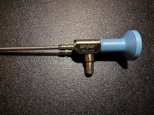 Eye cup photo of Stryker 502-104-030 Ideal Eyes HD Autoclavable Arthroscope, 30°, 4mm