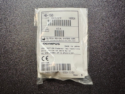 Package photo of Olympus MB-156 Vented ETO Venting Cap (New)