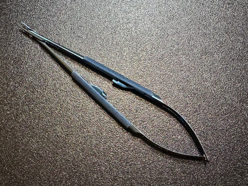 Top photo of Stealth Surgical SSG56741T Titanium Jacobson Needle Holder, 7"