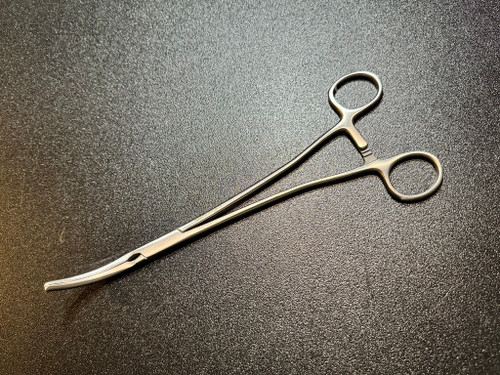 Photo of Cooper Surgical Z16077GY Z-Clamp Hysterectomy Clamp, Strongly CVD, 9.5"