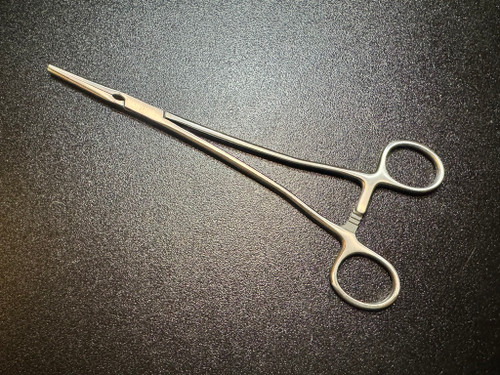 Handle photo of Cooper Surgical Z16075GY Z-Clamp Hysterectomy Clamp, STR, 9.5"