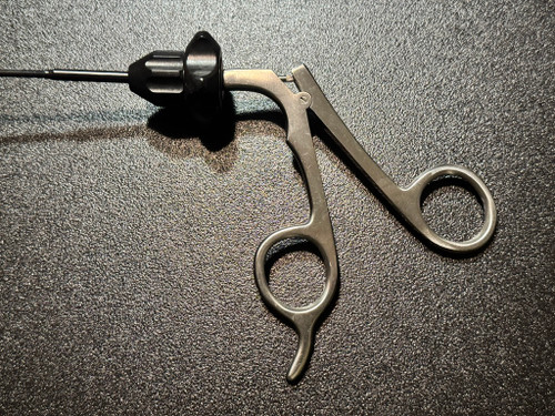 Handle photo of Surgical Direct SD77225-03 Laparoscopic Mini Single Action Grasper, 2.5mm X 29cm