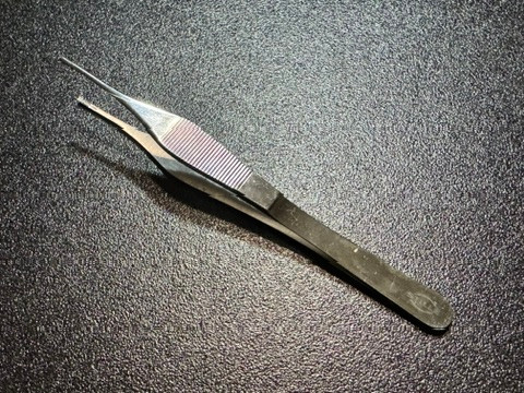 Handle photo of Stille 102-9026 Long Brown-Adson Forceps, 6"