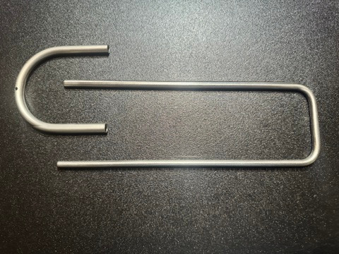 Two part photo of V. Mueller SU2977-010 Weinstein Instrument Stringer, 10" X 3"