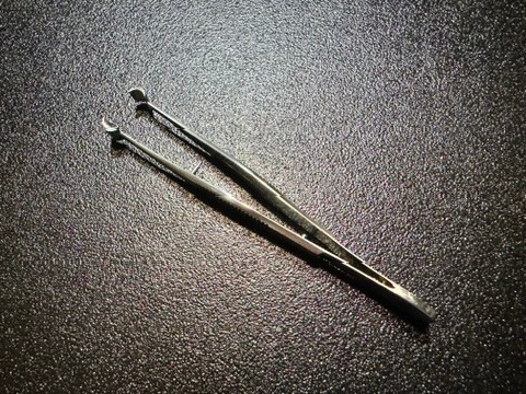 Top photo of LINK 10-1410/3 Larsen Tendon Forceps, STR, 4mm