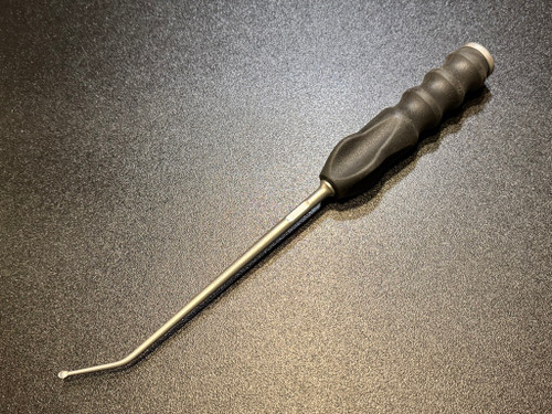 Photo of Titan Spine 1900-0007 Spinal Cup Curette, Right ANG, 4mm