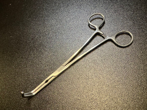 Photo of Pilling 354100 Beck Type Aorta Clamp, ANG 65°, 8 ⅛"