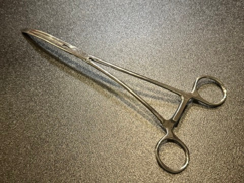 Handle photo of Scanlan 2002-44 Aortic Aneurysm Clamp, CVD, 10.25"