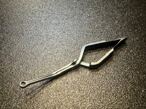 Photo of Scanlan 4385-42 Loftus Titanium Bulldog Shunt Clamp, 25°, 10 Fr