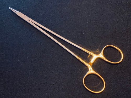 Handle photo of Codman 36-3042 Julian Needle Holder, STR, TC, 8.25"