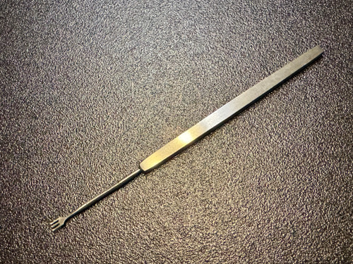 Photo of Miltex 11D-27 Flexible Neck Rake Retractor, Sharp, 5"