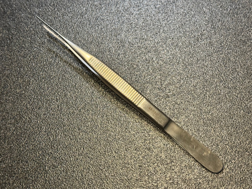 Handle photo of Jarit 320-050 Extra Delicate DeBakey-Diethrich Vascular Tissue Forceps, 1mm, 6"