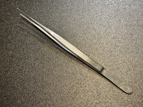 Handle photo of Jarit 320-051 Extra Delicate DeBakey-Diethrich Vascular Tissue Forceps, 1mm, 7.75"