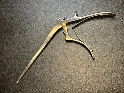 Photo of Symmetry 53-1513 Thin Footplate Cervical Kerrison Rongeur, 90° Up, 2mm, 7"