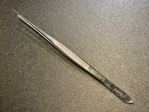 Scanlan 4004-250 Micro Ring Forceps, Diamond Tips, 1mm, 7 ⅛