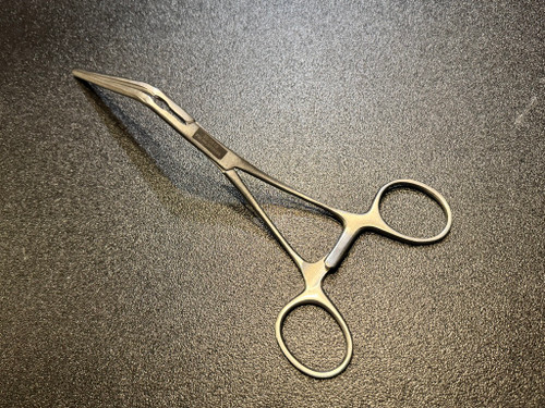 Handle photo of Pilling 353619 Morris Ascending Aorta Clamp, 9.5cm Jaw, 9.5"