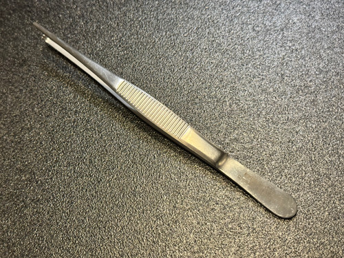 Handle photo of Padgett P4181 Thumb Tissue Forceps, 1 X 2 Teeth, 5.75"