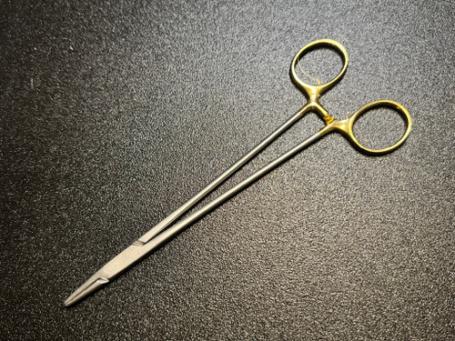Photo of Aesculap BM017R Durogrip TC Crile-Wood Needle Holder, 7.25"