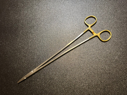 Photo of Jarit 121-188 DeBakey Vascular Needle Holder, TC, 10.25"