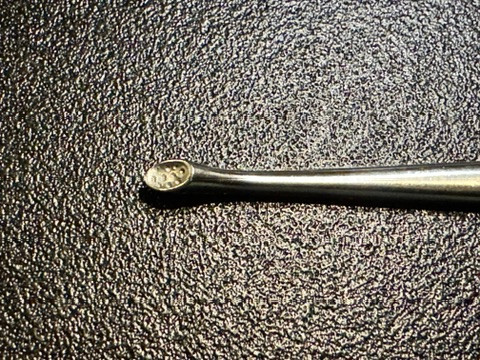 Wax packer photo of Pilling 358102 Penfield Dissector #2