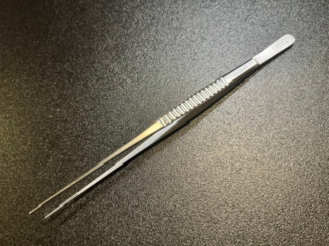 Photo of Codman 37-1012 DeBakey Vascular Tissue Forceps, 1.5mm, 9.5"