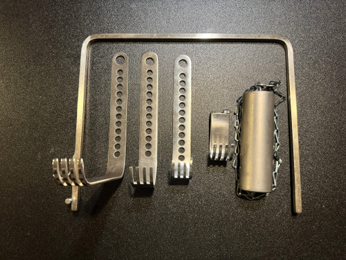 Front photo of W. Lorenz 26-0037 Charnley Initial Incision Retractor Set