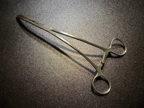 Handle photo of Pilling 354500 Crafoord Coarctation Vascular Clamp, CVD, 9.5"