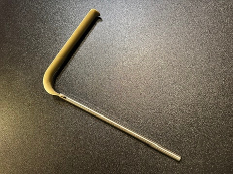 Post photo of Integra 4921 Omni-Tract Radiolucent Renal Vein Swivel Retractor, 1" X 6"