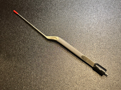 Side photo of V. Mueller NL3785-152 Rhoton Transsphenoidal Bipolar Forceps, 0.7mm, 9.5"