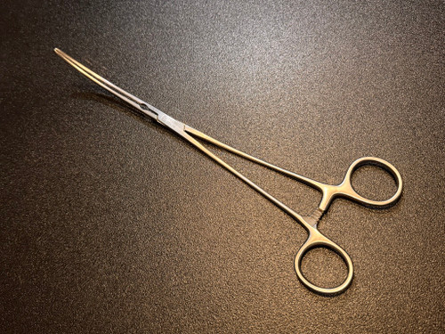 Handle photo of Pilling 353602 DeBakey Aortic Aneurysm Clamp, 10 7/8"