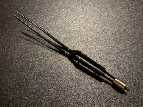Top photo of Stryker 6720-220-012 SilverGlide Precision Bipolar Forceps, 1.2mm, 8.7"