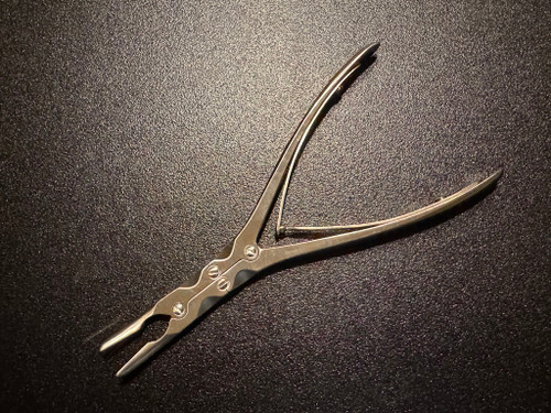 Photo of Jarit 230-207 Jansen-Zaufel Rongeur, Light CVD, 4mm Bite, 7"